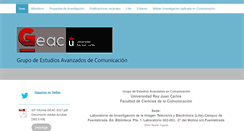 Desktop Screenshot of geac.es
